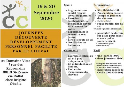 Journées formation développement personnel en Auvergne-Rhône-Alpes