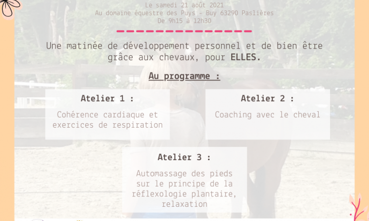 Stage de développement personnel et de bien-être à Paslières , vers Clermont-Ferrand 
